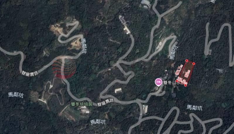 草屯新双龍渡假農地房屋室內格局與周邊環境