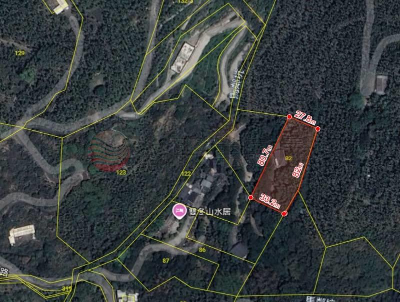 草屯新双龍渡假農地房屋室內格局與周邊環境
