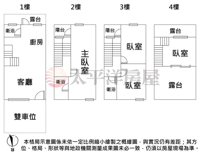 近鹿港全新別墅房屋室內格局與周邊環境