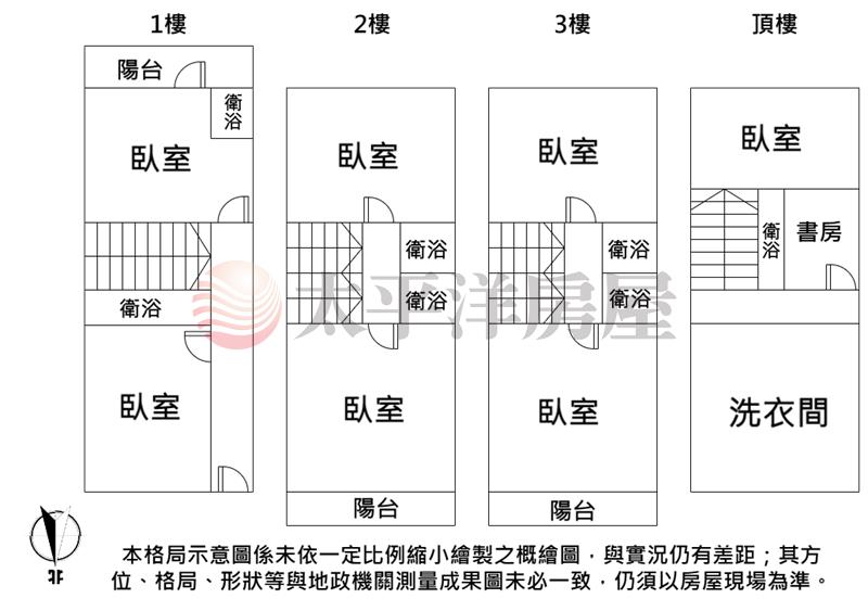 大葉大學城房屋室內格局與周邊環境