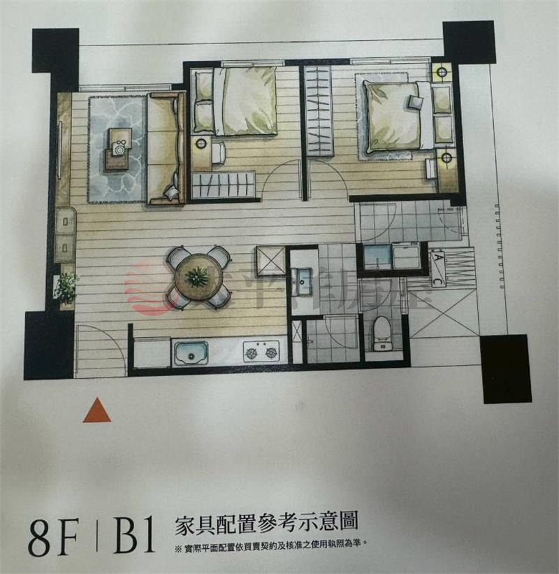 ★花壇國中旁大樓9F★房屋室內格局與周邊環境