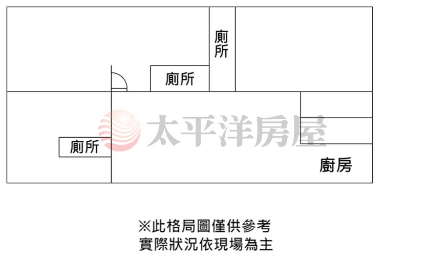 民生國小大建坪華廈房屋室內格局與周邊環境