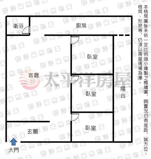 R-01F福樂街26坪大地坪透天房屋室內格局與周邊環境