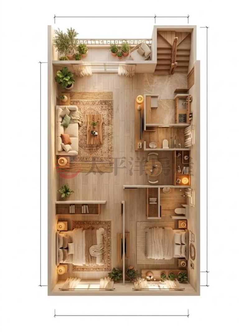 壽昌街美公寓2樓房屋室內格局與周邊環境