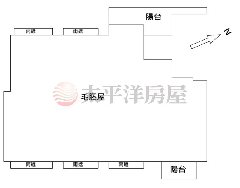 正七期SRC惠宇天青毛胚雙平車房屋室內格局與周邊環境