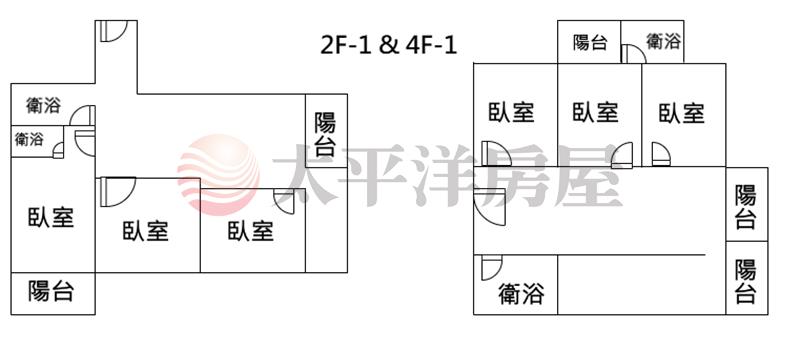 田中全新華廈4樓之1房屋室內格局與周邊環境