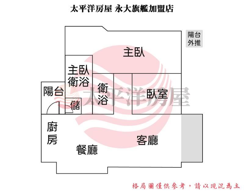 安平國中溫馨2房平車房屋室內格局與周邊環境