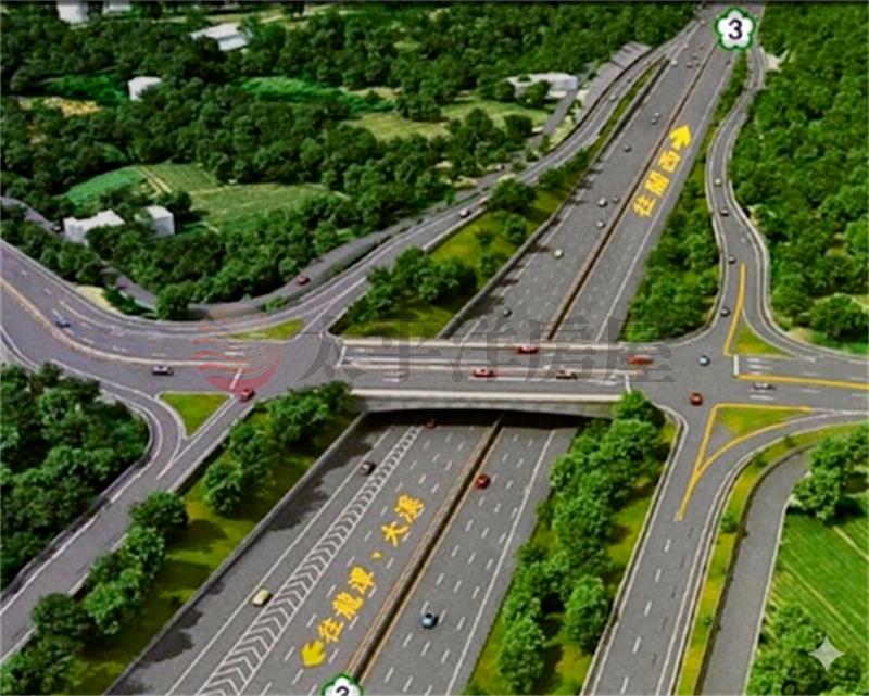 高原交流道旁工業型丁建地618房屋室內格局與周邊環境