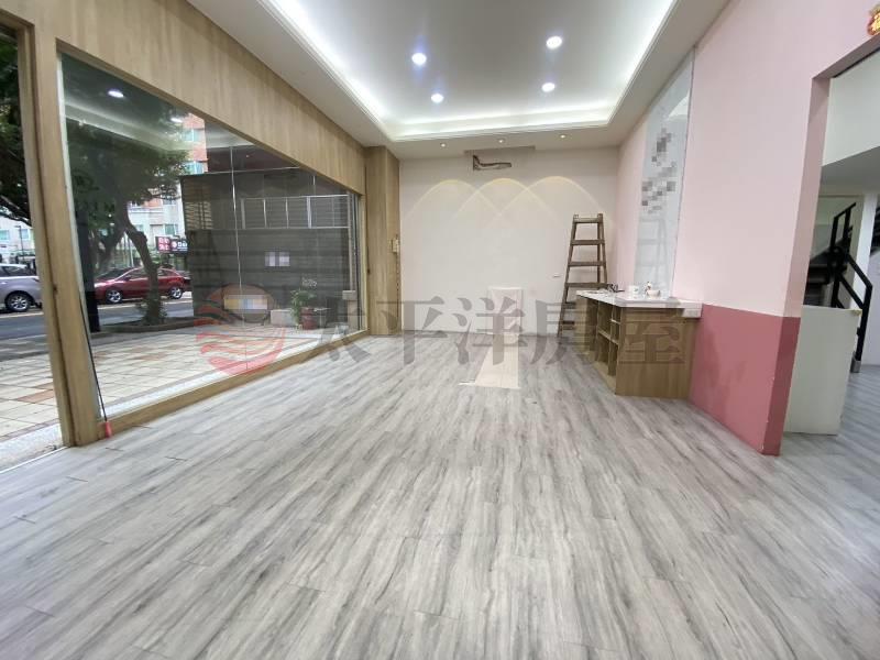 中平商圈面寬金店面+車位房屋室內格局與周邊環境