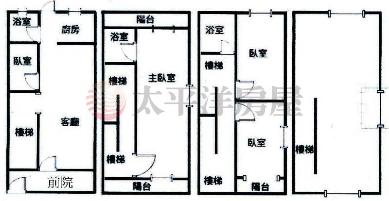 觀音忠愛莊整新透天房屋室內格局與周邊環境