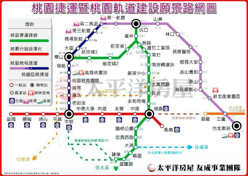 綠捷藝文特區站收租3房-生活家房屋室內格局與周邊環境
