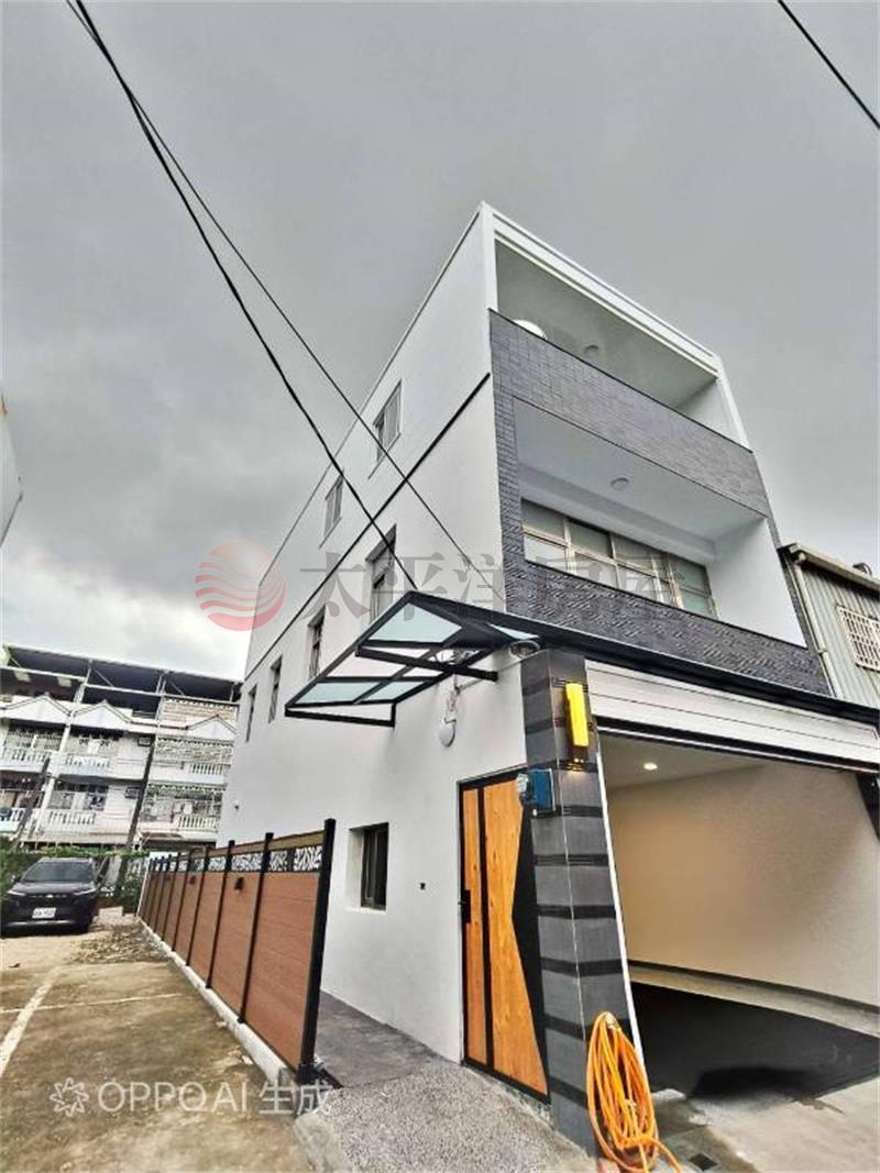龍岡忠貞市場大地坪全新翻修透天房屋室內格局與周邊環境