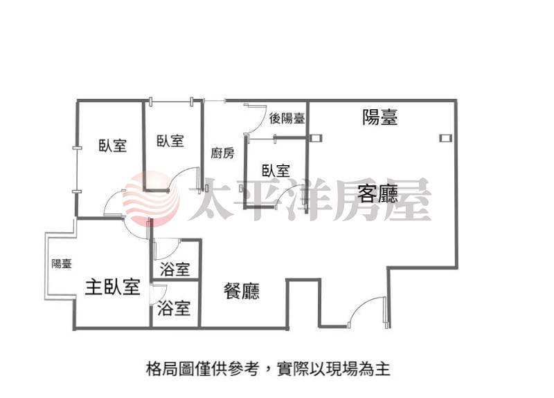 楊梅景觀4房-台北新都凱撒區房屋室內格局與周邊環境