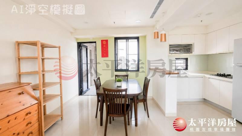 八德夢時代景觀大三房車房屋室內格局與周邊環境