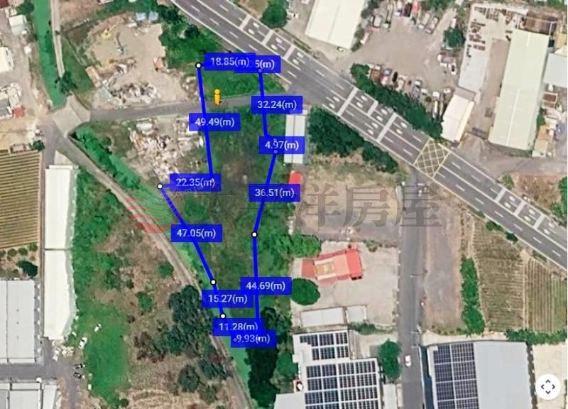 大樹四線道路都內農地房屋室內格局與周邊環境