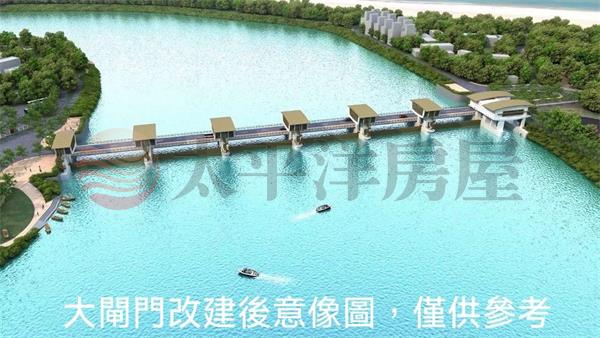 冬山河岸第一排風景區建地房屋室內格局與周邊環境