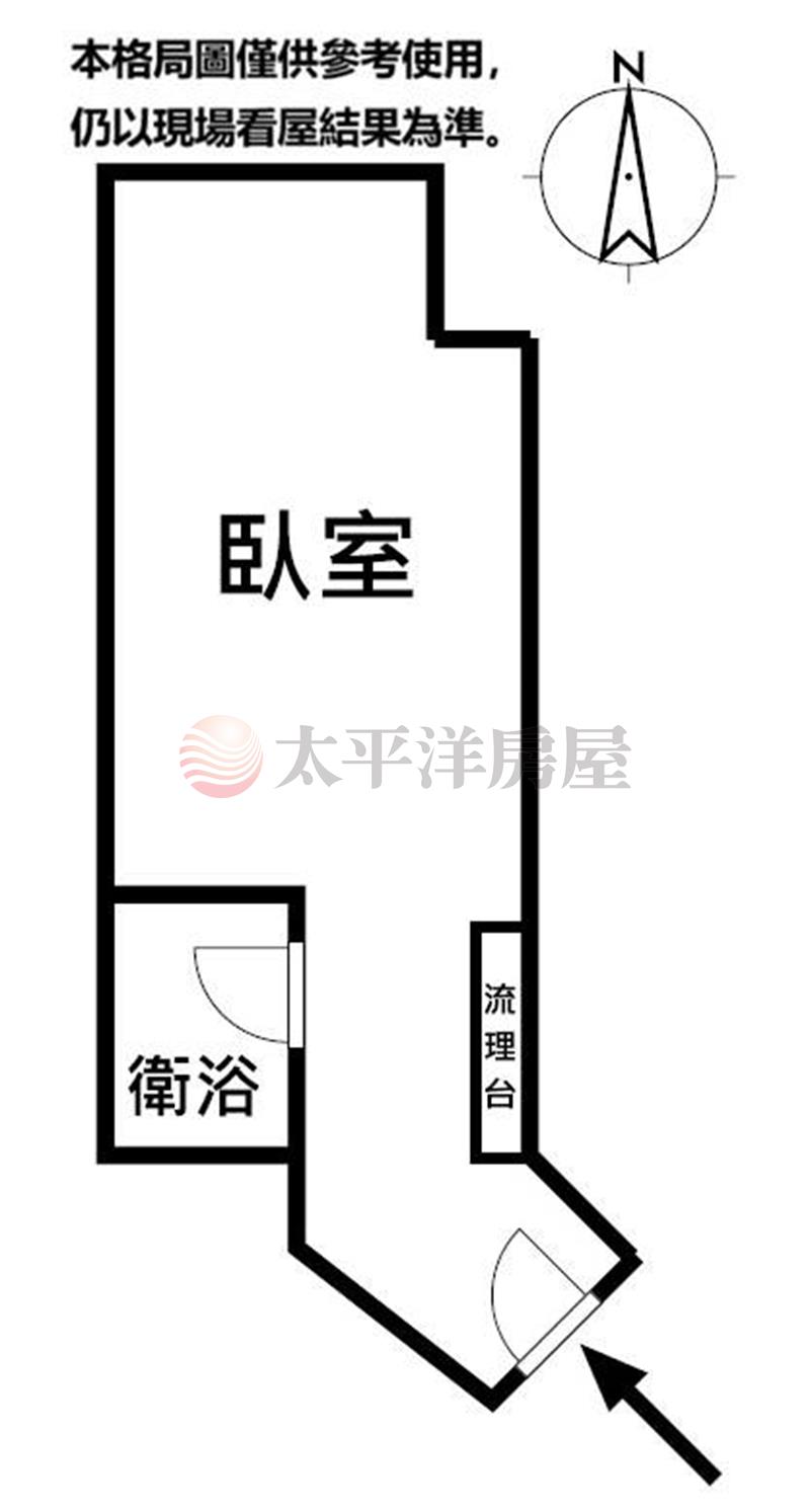 中庭景觀套房含車位房屋室內格局與周邊環境