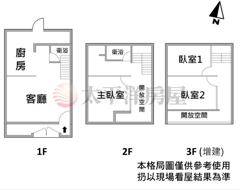 龍潭手信坊霧隱城旁靜巷透天宅房屋室內格局與周邊環境