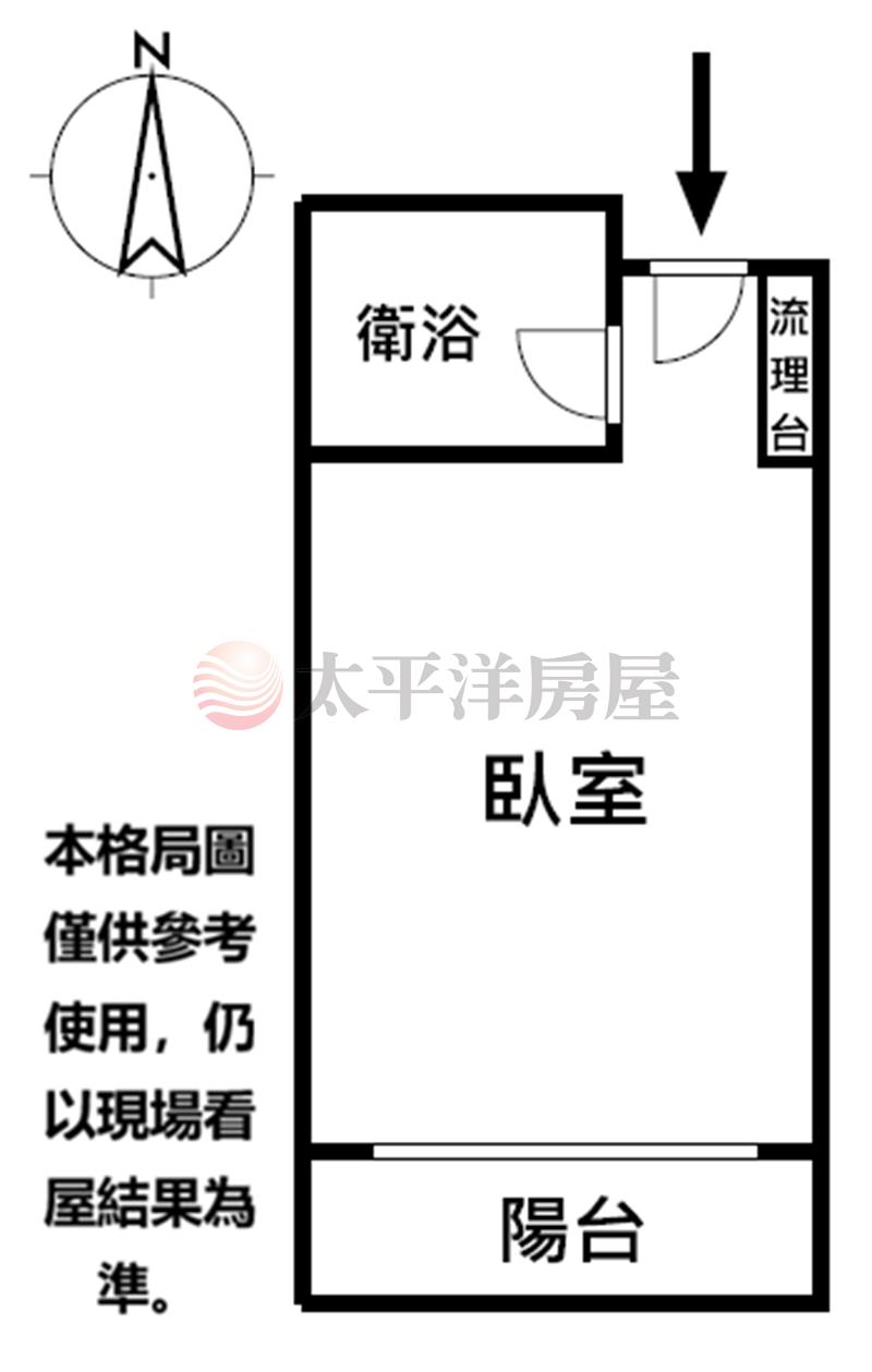 雲品面南大景套房+車位房屋室內格局與周邊環境