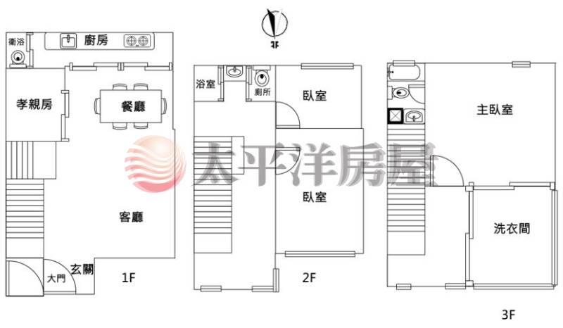 清水模花園別墅房屋室內格局與周邊環境