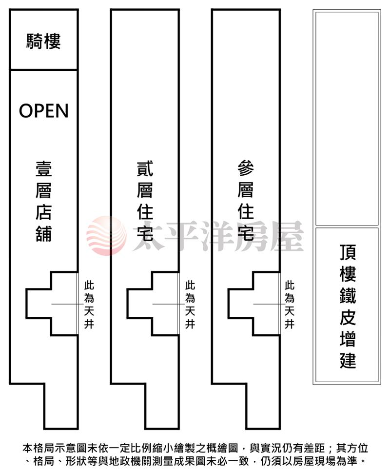 E312玉里車站黃金透天店面房屋室內格局與周邊環境