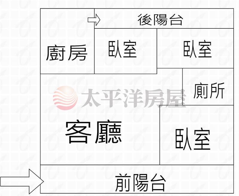 復興路低樓層成家屋房屋室內格局與周邊環境