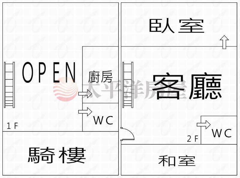 近廟口1樓好停車房屋室內格局與周邊環境