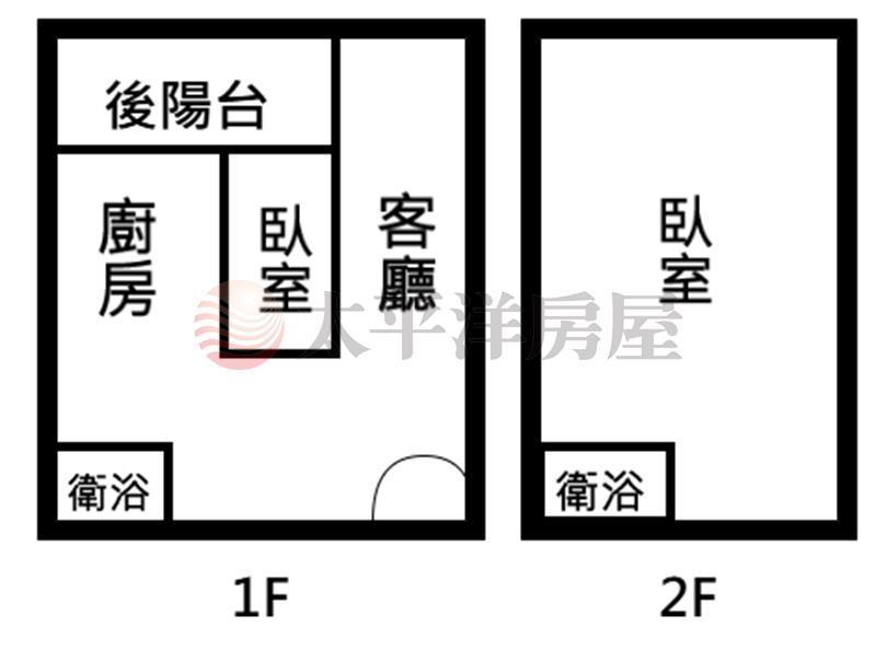 員林市中心美華廈房屋室內格局與周邊環境