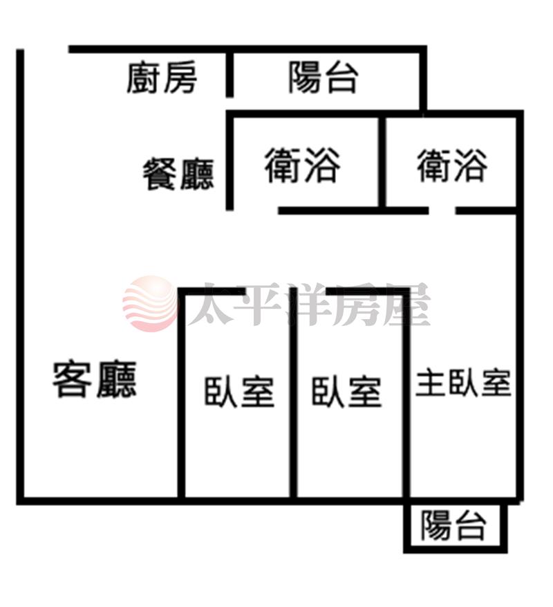 員林後車站旁華廈房屋室內格局與周邊環境