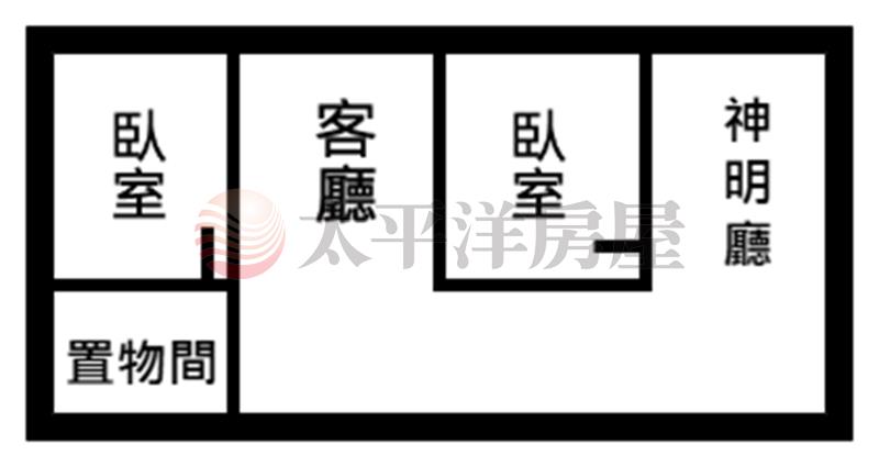 員林麒麟巷 田+建 平房房屋室內格局與周邊環境