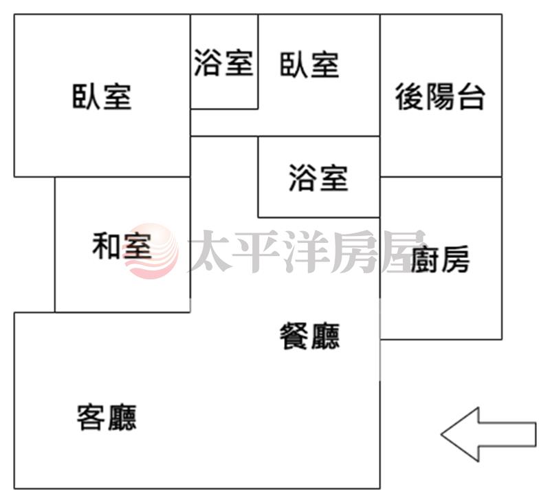 大香港精緻景觀屋房屋室內格局與周邊環境