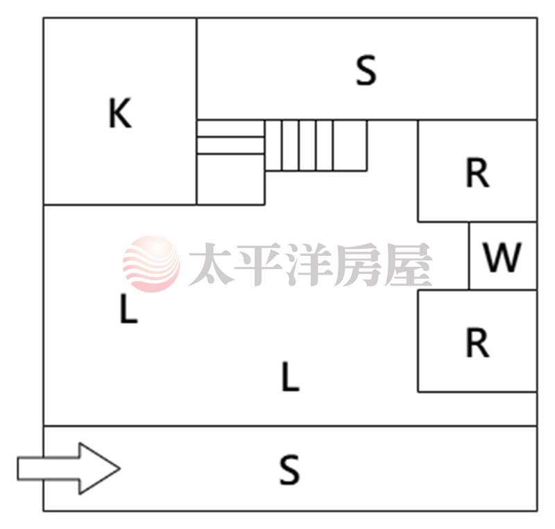 碇內街公寓4樓房屋室內格局與周邊環境