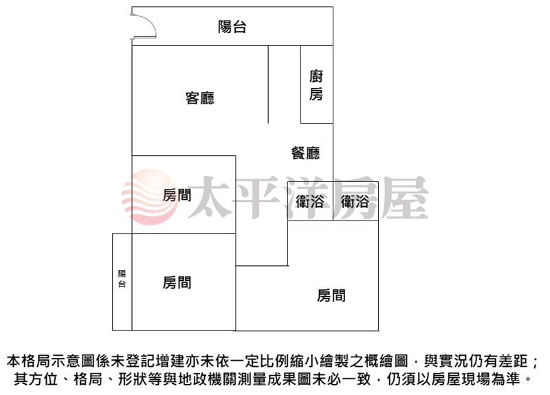 近南興國小3房美廈房屋室內格局與周邊環境