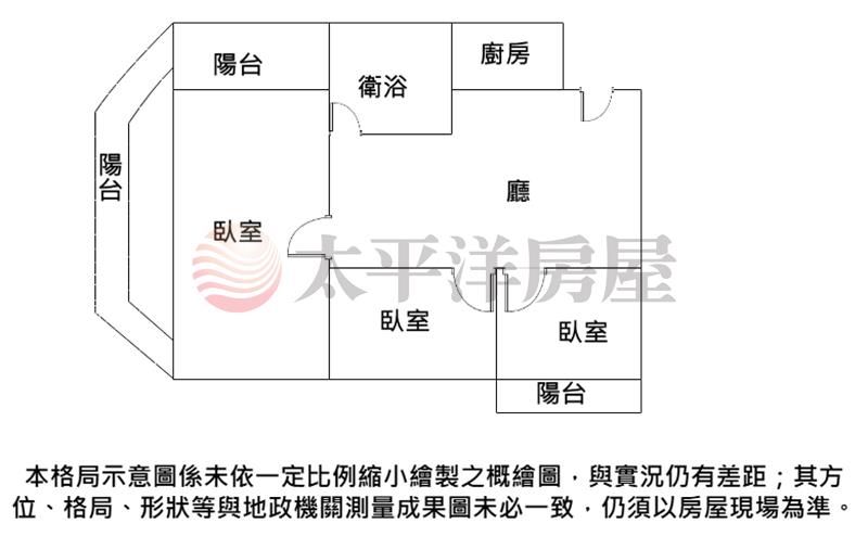 民生華廈全新整理美寓房屋室內格局與周邊環境