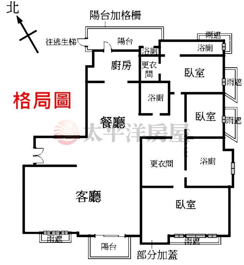 七期夏綠地公園第一排【山之道6B】朝南大房屋室內格局與周邊環境