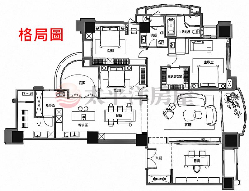 七期頂級建商【龍寶誠臻邸】高樓裝潢美屋大房屋室內格局與周邊環境