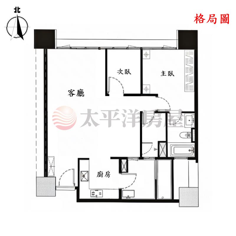 專任寶輝THESPRINGS三改二樹梢精房屋室內格局與周邊環境