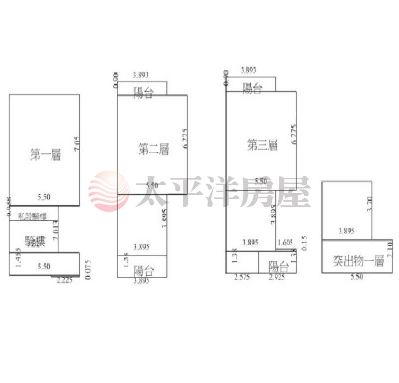 馬賽全新四套房店住別墅B房屋室內格局與周邊環境