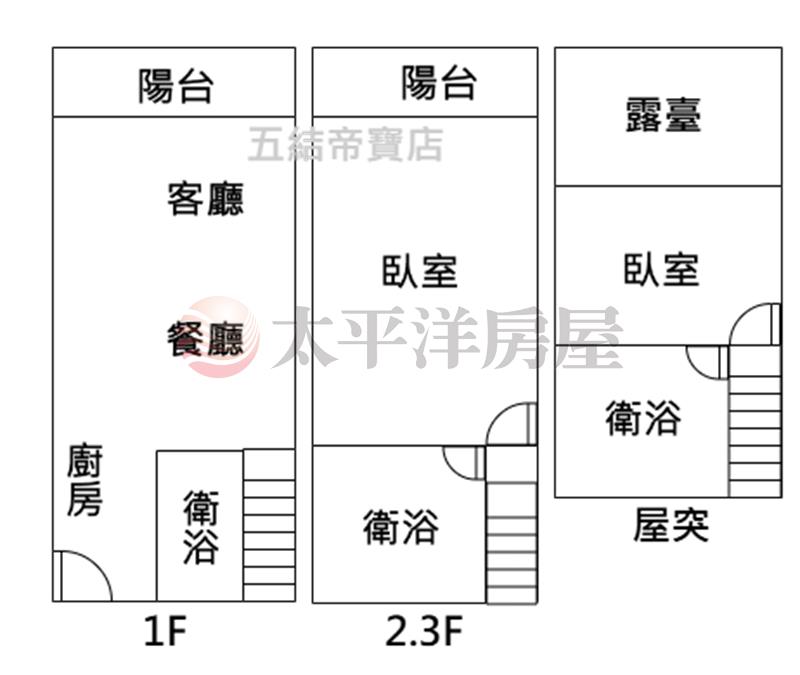 德築築櫻雙車位櫻花別墅房屋室內格局與周邊環境