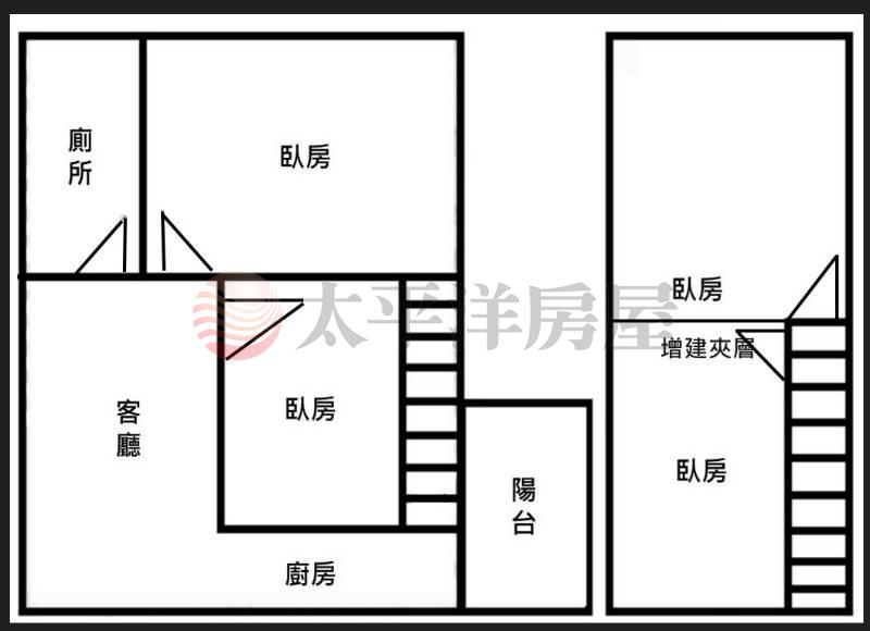 羅東福容首學兩房挑高空間房屋室內格局與周邊環境
