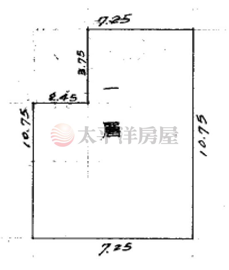 東山商圈雙面臨路可危老平房房屋室內格局與周邊環境