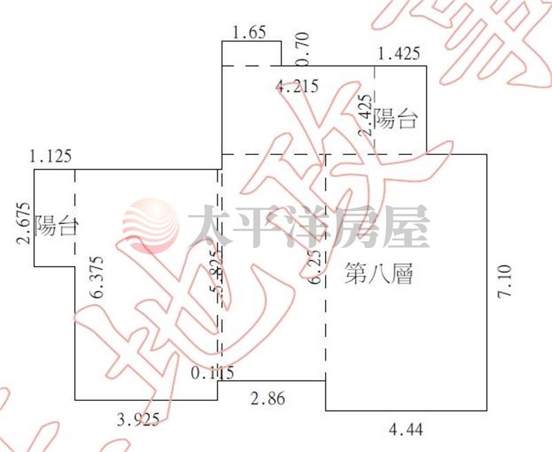 北屯中國醫BOT特區邊間四房柱邊平車房屋室內格局與周邊環境