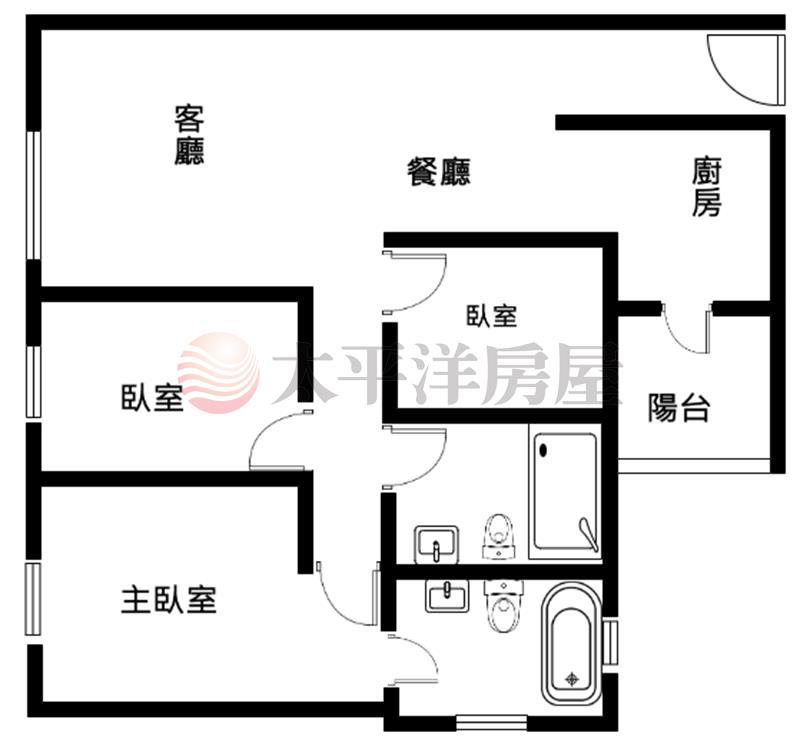 機捷惠宇一清庭三房最低價房屋室內格局與周邊環境