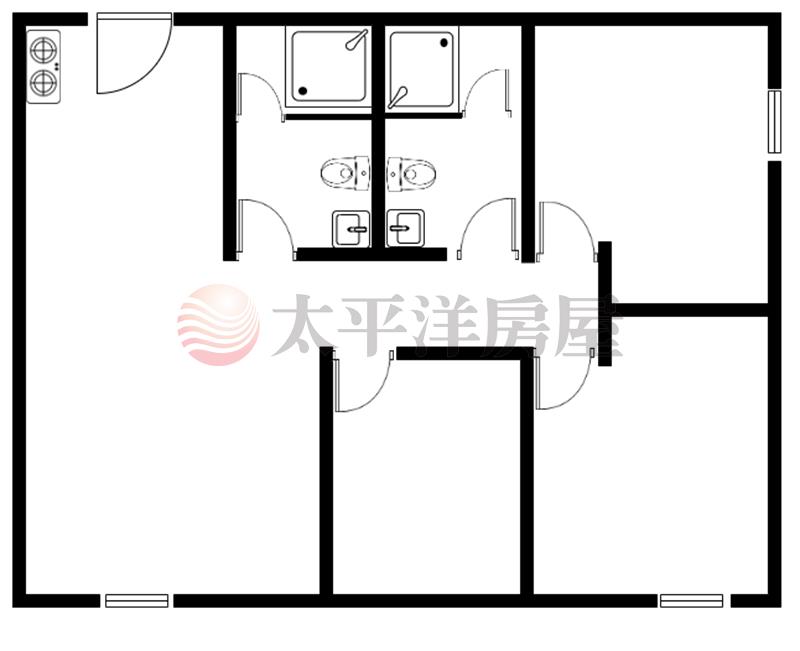 達麗J12三房平車樹梢戶房屋室內格局與周邊環境