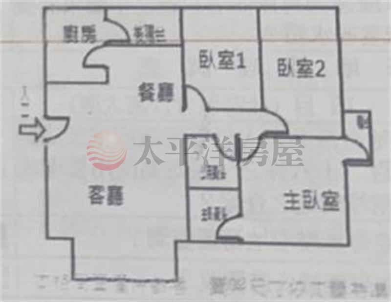 龍邸中國前區精裝3房+車位房屋室內格局與周邊環境