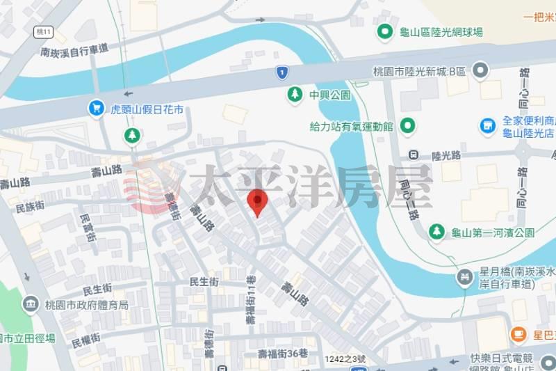 龜山壽山路透天房屋室內格局與周邊環境