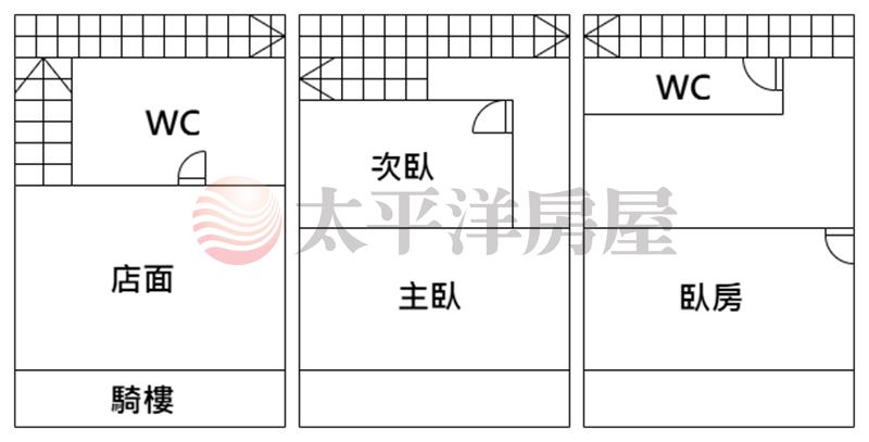 虎山商圈黃金店住房屋室內格局與周邊環境
