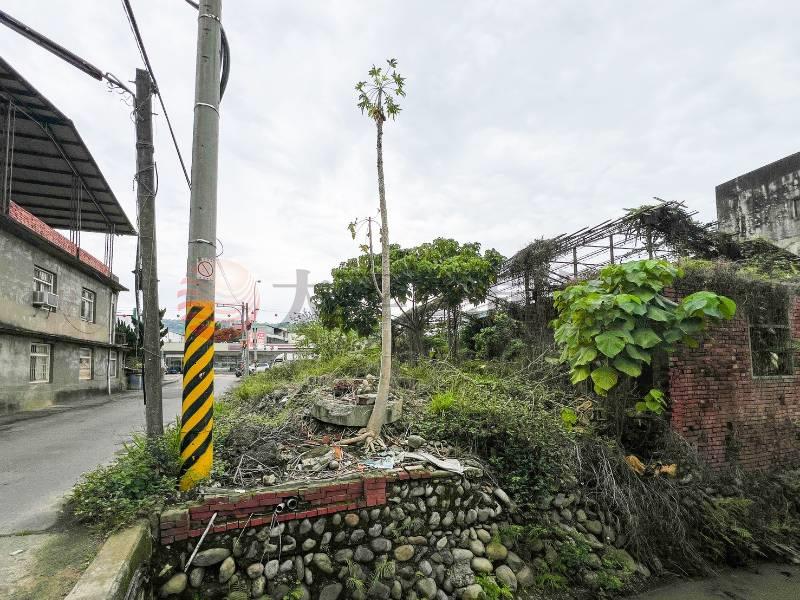 將軍廟旁9米面寬黃金角建地房屋室內格局與周邊環境