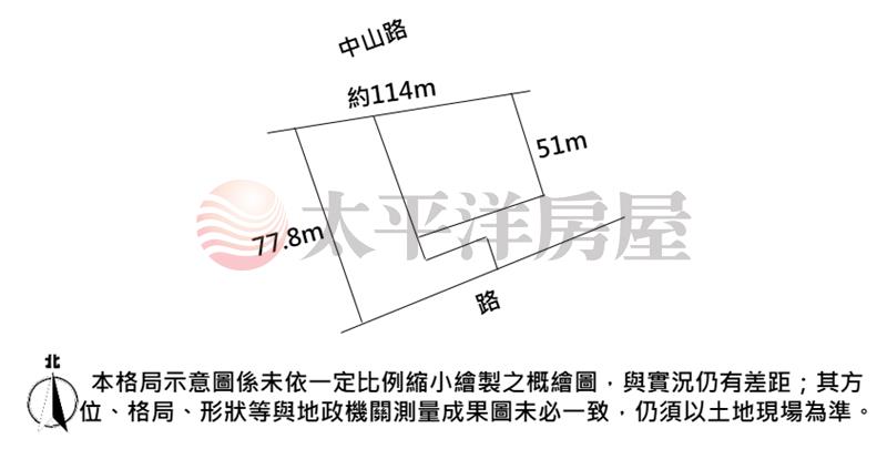 專任*芬園正中山路農牧用地房屋室內格局與周邊環境
