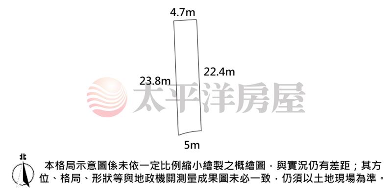 社頭市區雙面臨路建地房屋室內格局與周邊環境